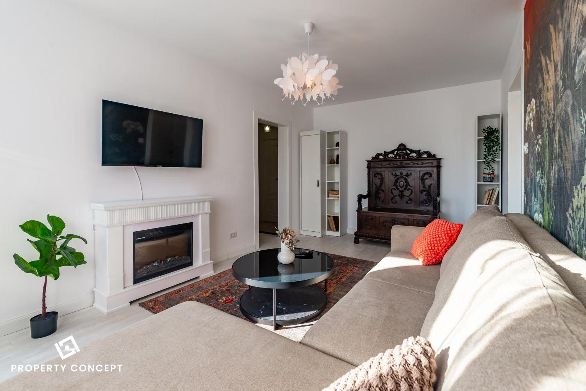 Blissful Retreat Apartment Bukares Bagian luar foto