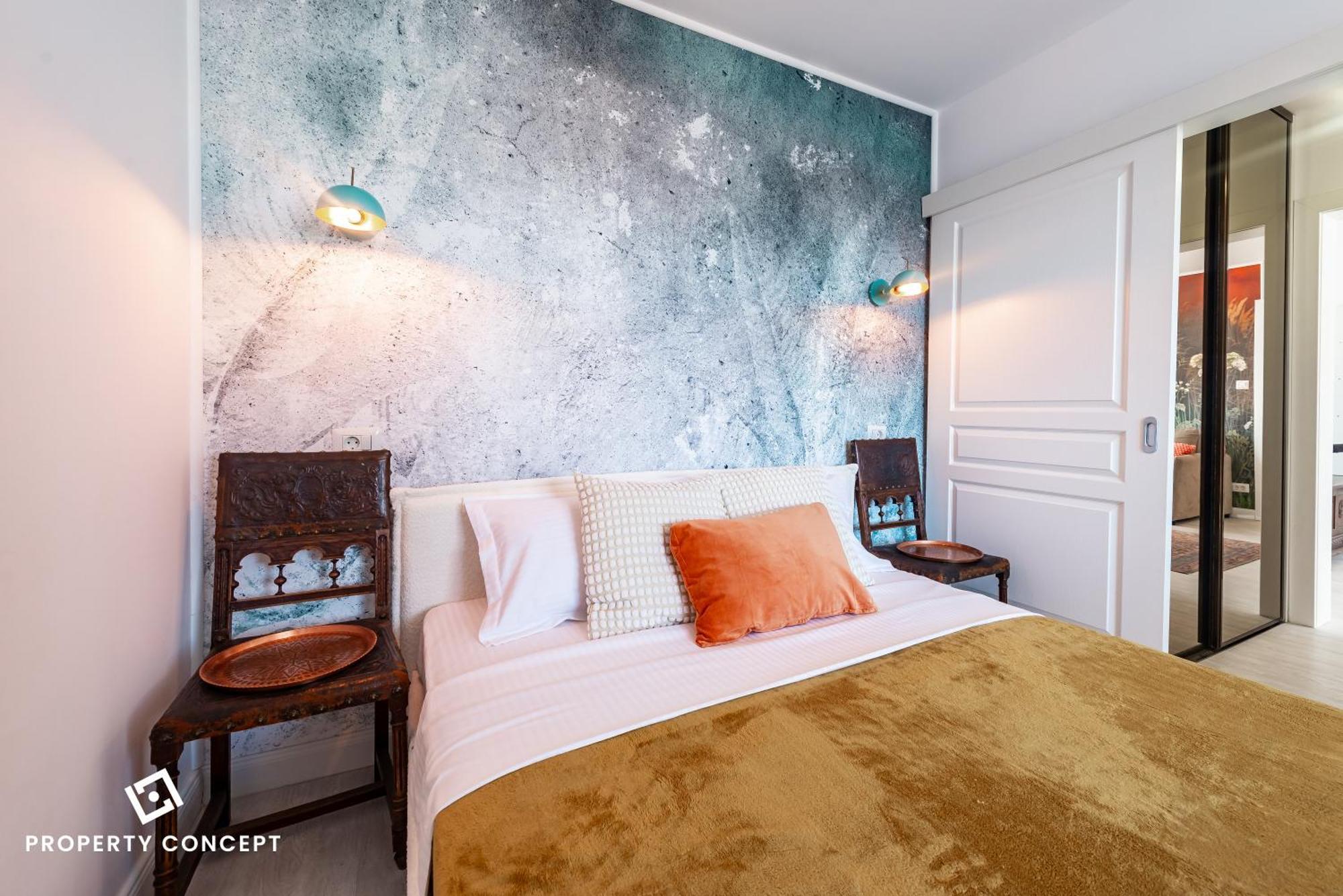 Blissful Retreat Apartment Bukares Bagian luar foto